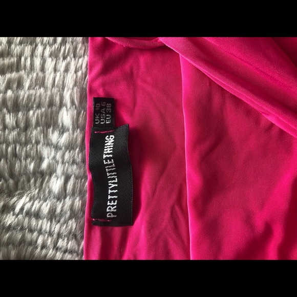 Hot pink body suit by Pretty Little Thing - Picture 2 of 3